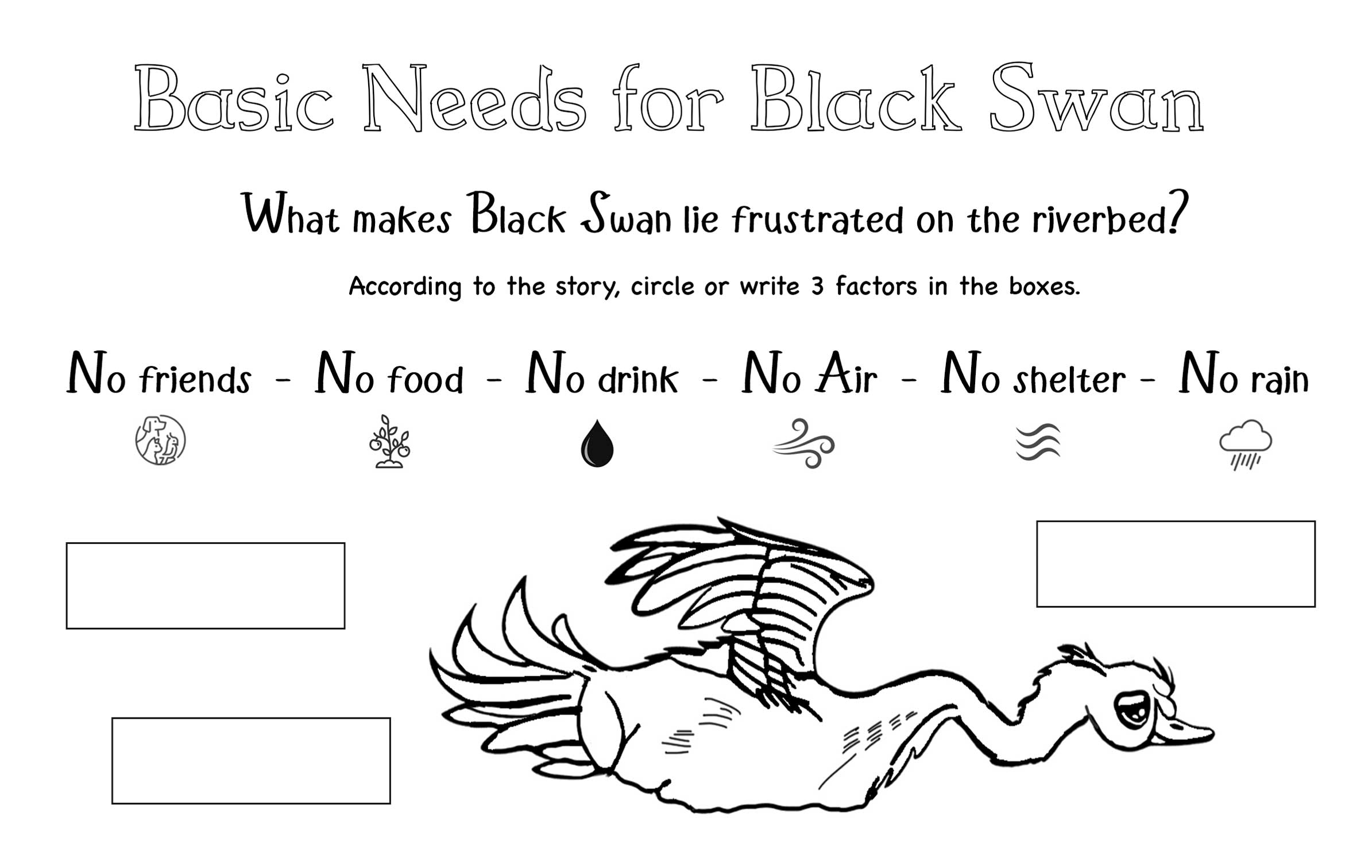 Basic Needs For Black Swan
