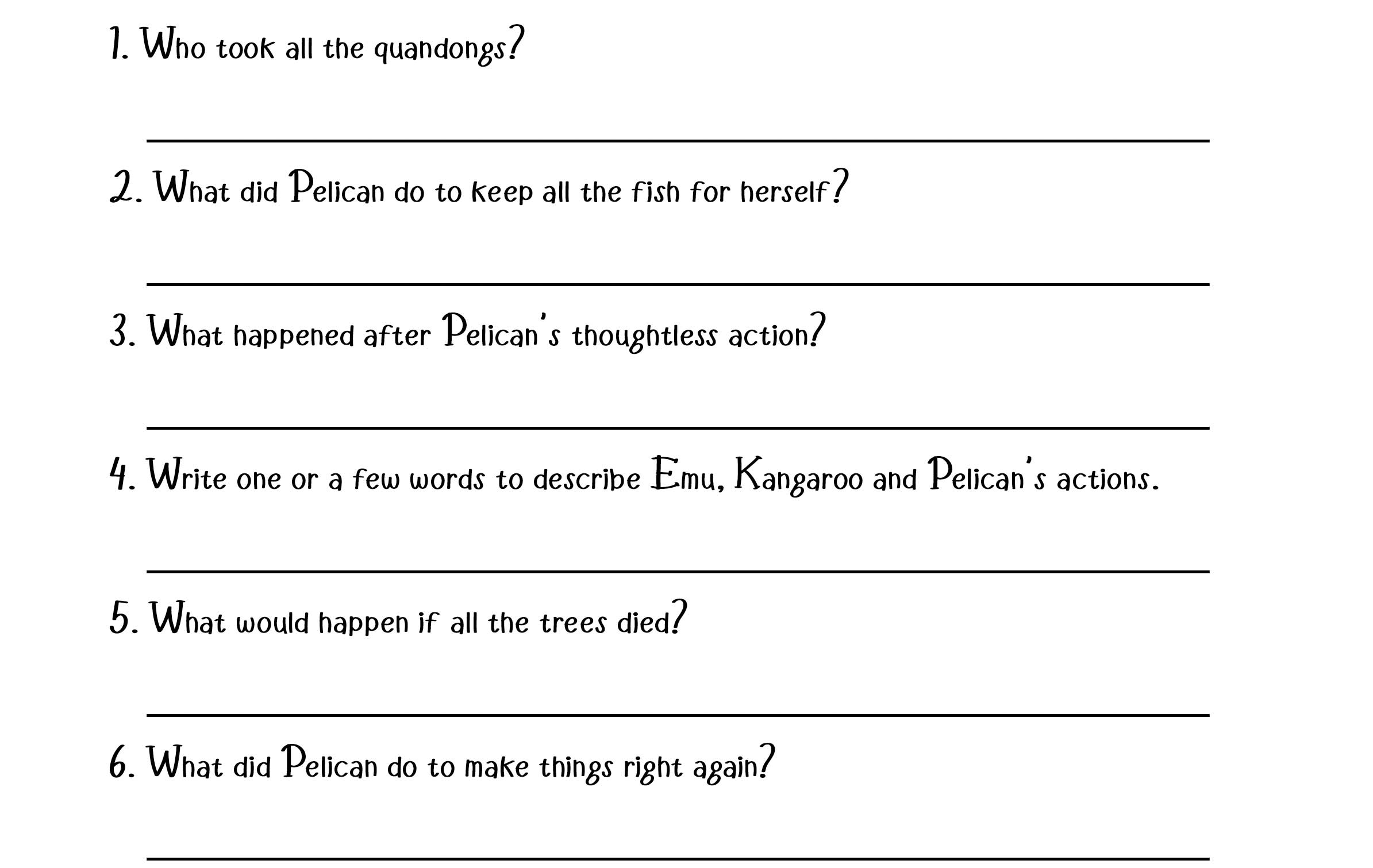 Just Enough!’s Reading Comprehension