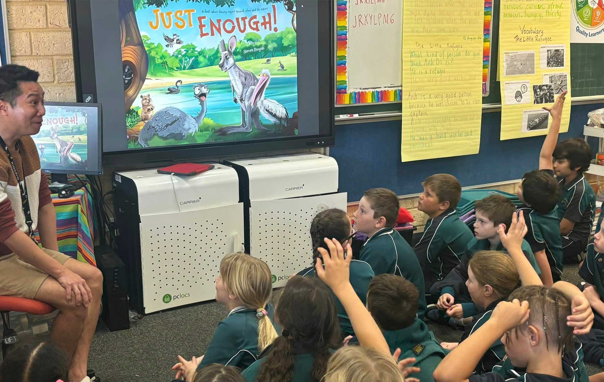 Dialogic Reading with Just Enough!