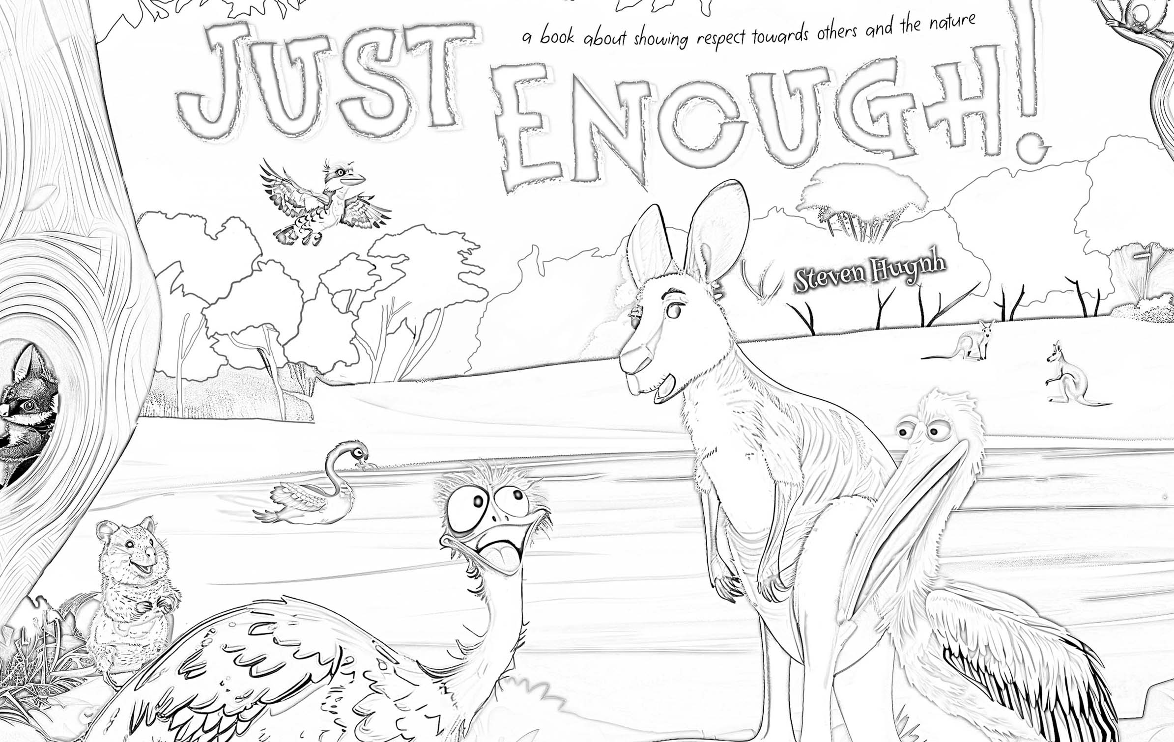 Just Enough! Colouring