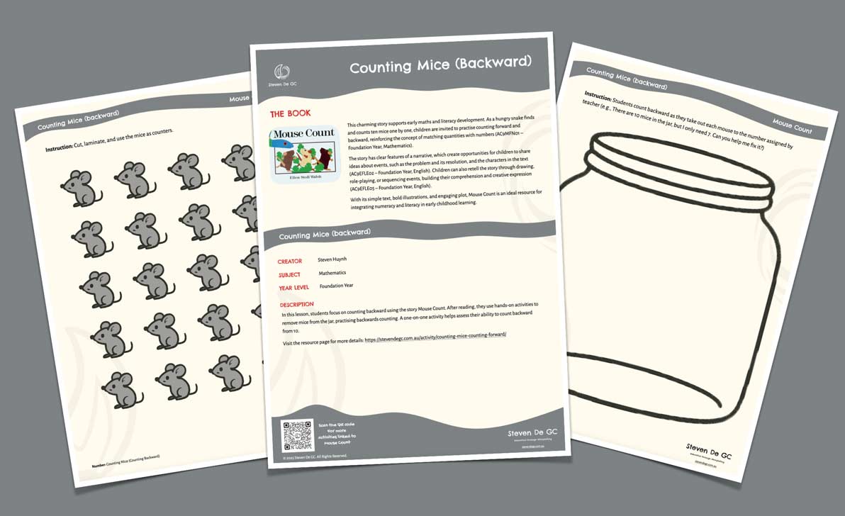 Counting Mice (Counting backward)