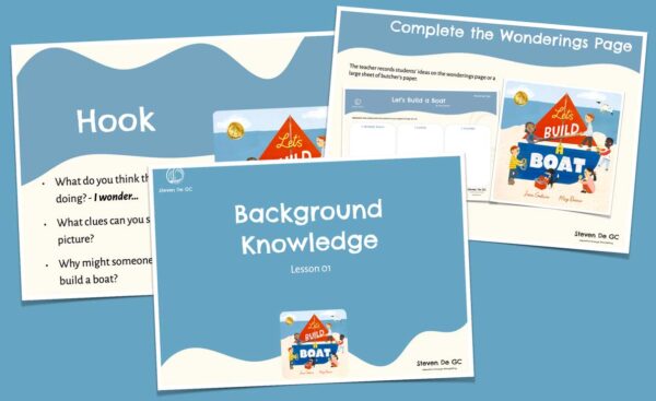 Lets Build a Boat T4R Lesson 1 Cover