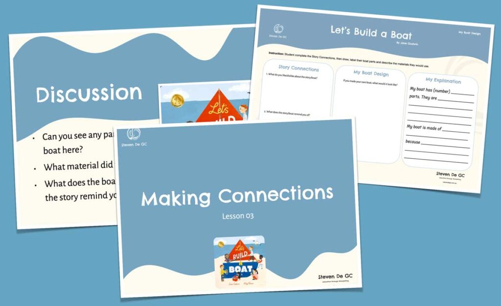 [T4R] Let’s Build a Boat: L3 Making Connections