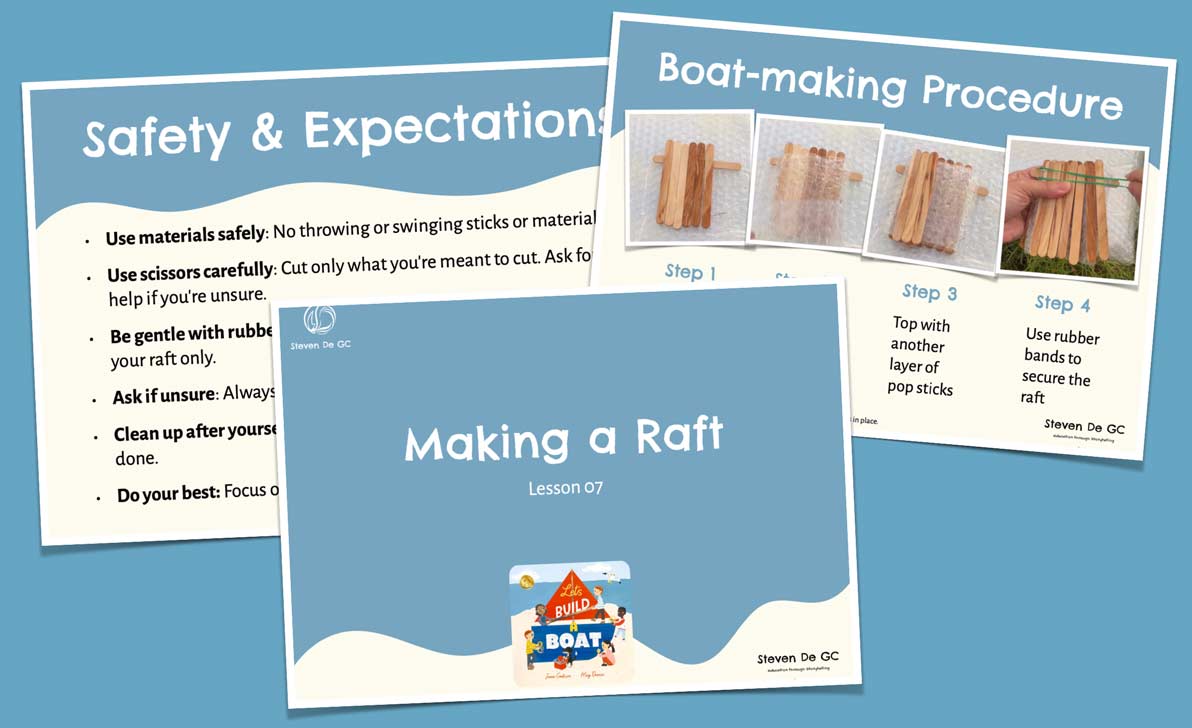 [T4R] Let’s Build a Boat: L7 Making a Raft