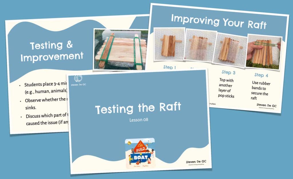 [T4R] Let’s Build a Boat: L8 Testing the Raft