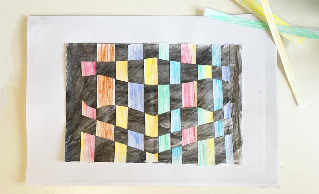 Paper Weaving for Year 2