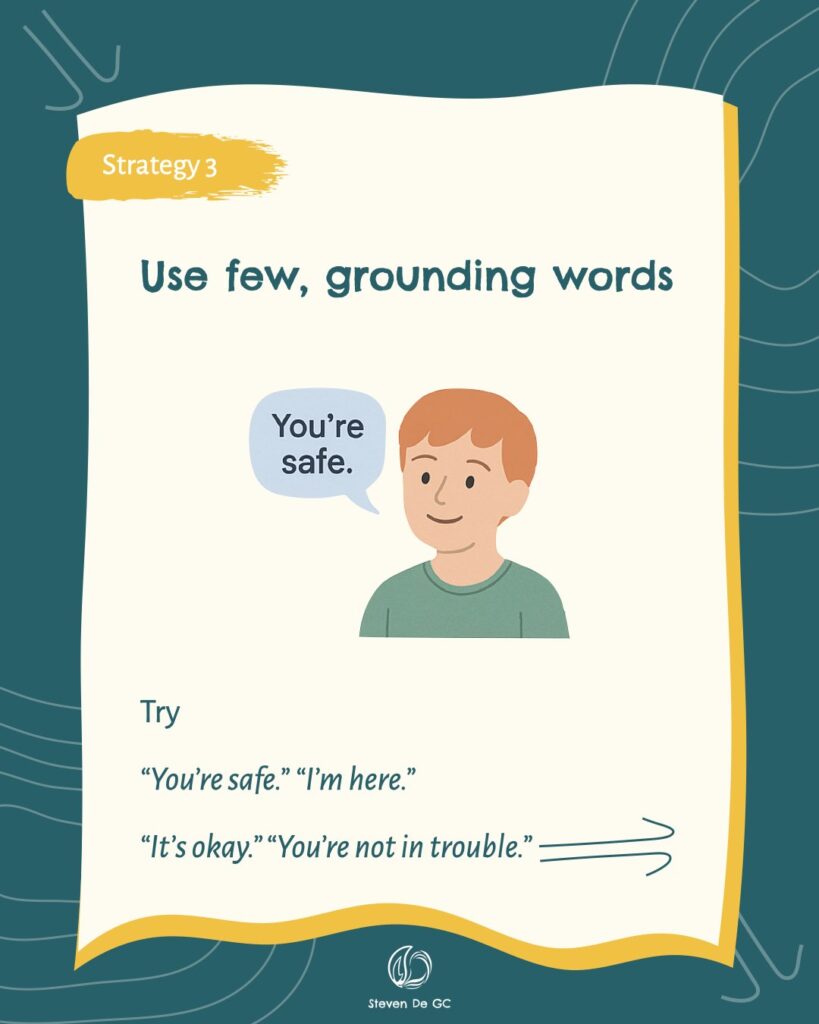 Respectful Strategies: Say Less, Do More - Big Feelings