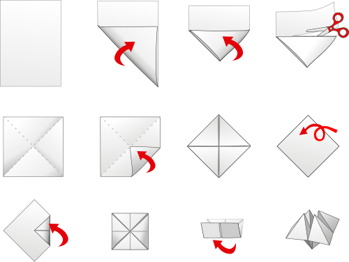 emotional regulation helper steven de gc the red beast (fortune teller origami)