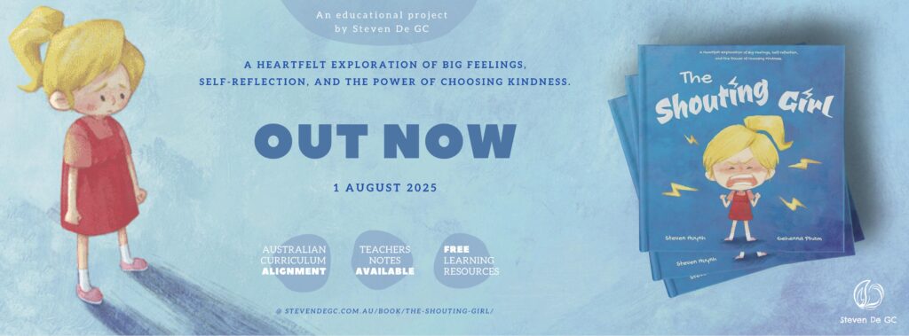 The Shouting Girl Front Cover big emotions regulation Out Now